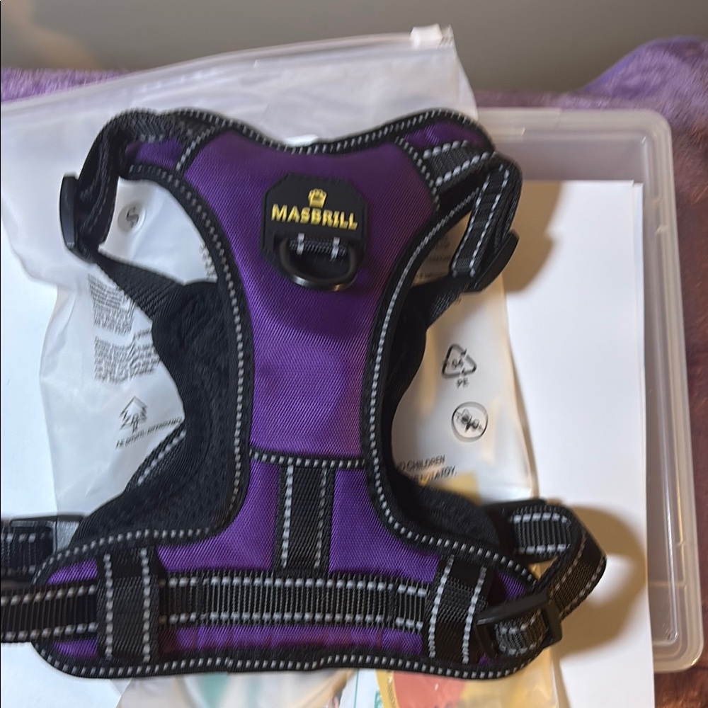 Purple Dog Harness